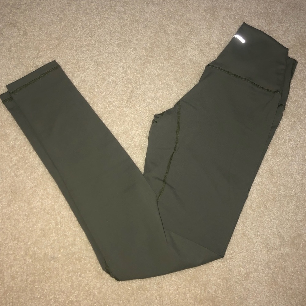 Ape Athletics Olive Leggings/Yoga Pants